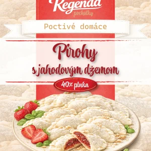 0,5kg Pirohy s jahodovým džemom
